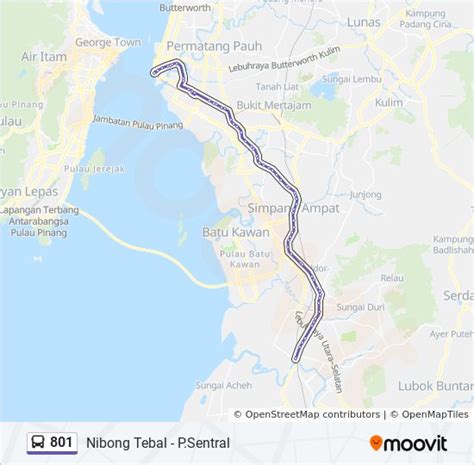 801 Route: Schedules, Stops & Maps .